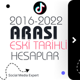 TikTok Eski Tarihli Hesaplar (2016-2023)