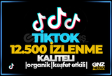 TİKTOK 12 500 İZLENME|ANLIK|EN UYGUN