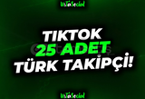 ⭐TikTok 25 Adet Türk Takipçi!