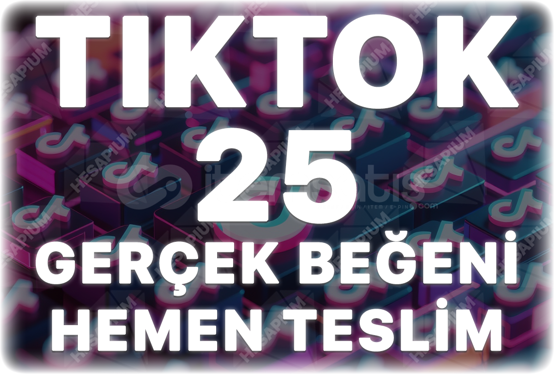 TikTok 25 Gerçek Beğeni - Keşfet Etkili TikTok 25 Gerçek Beğeni - Keşfet Etkili