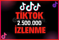 Tiktok 2.5 Milyon İzlenme