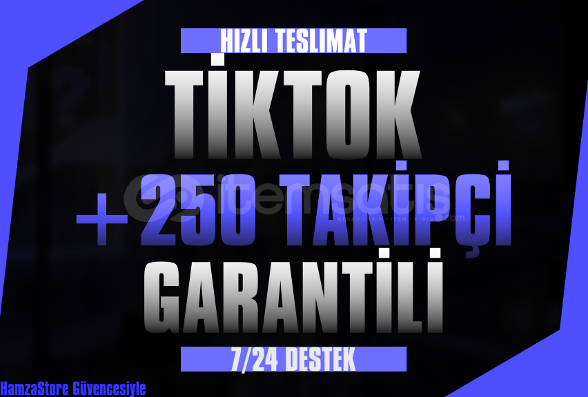 ✨TİKTOK 250 ADET TAKİPÇİ GARANTİLİ✨ ✨TİKTOK 250 ADET TAKİPÇİ GARANTİLİ✨