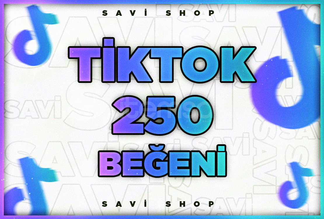 TİKTOK 250 BEĞENİ+GARANTİ+HIZLI TİKTOK 250 BEĞENİ+GARANTİ+HIZLI