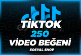 ⭐[TİKTOK] 250 BEĞENİ OTO TESLİM