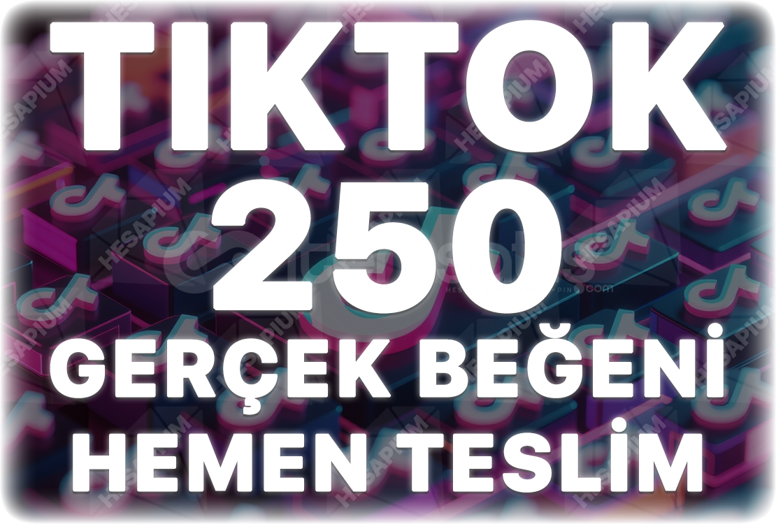 TikTok 250 Gerçek Beğeni - Keşfet Etkili TikTok 250 Gerçek Beğeni - Keşfet Etkili