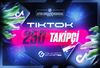 ⭐SÜPER HIZLI⭐250 TikTok Gerçek Takipçi