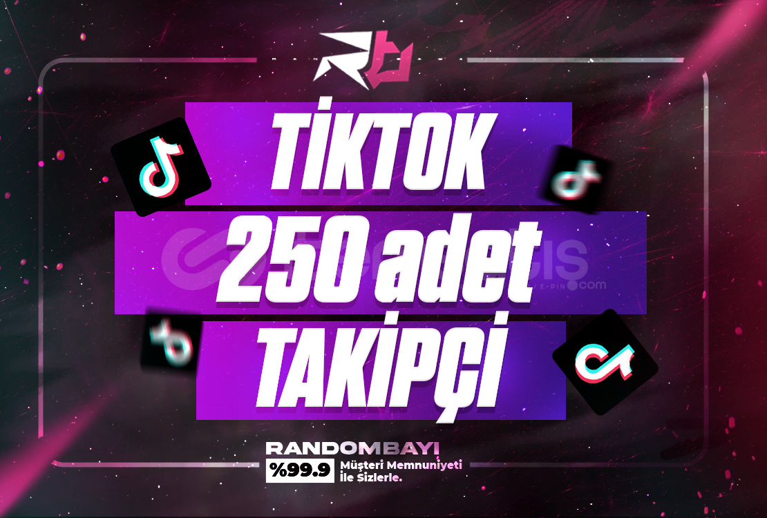 ⚡TikTok⭐250 Gerçek Takipçi / Garantili ⚡TikTok⭐250 Gerçek Takipçi / Garantili