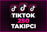 Tiktok 250 Global Karışık Takipçi