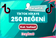 TIKTOK 250 HİKAYE BEĞENİ / GARANTİLİ