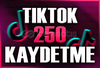 ✨Tiktok | 250 Kaydetme + Garantili✨