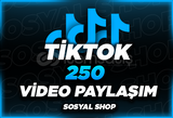 ⭐[TİKTOK] 250 PAYLAŞIM OTO TESLİM