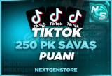 ⭐ TİKTOK 250 PK SAVAŞ PUANI ⭐ 