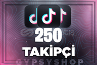  ⭐Tiktok 250 Takipçi (Garanti+Destek)