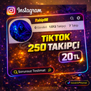 ???? TİKTOK 250 TAKİPÇİ PAKETİ ????