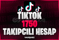 ⭐TİKTOK 1750 TAKİPÇİLİ HESAP [Mail Teslim]⭐