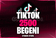 ⭐ TİKTOK 2500 BEĞENİ