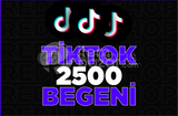 TİKTOK 2500 BEĞENİ (ANLIK BAŞLAR)