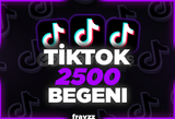 ⭐Tiktok +2500 Beğeni⭐