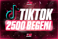 ⭐️☘️Tiktok 2500 Beğeni❤️Garanti & Sorunsuz❤️
