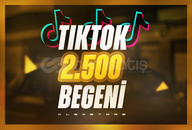 ✨TikTok | 2500 Beğeni | Garantili✨