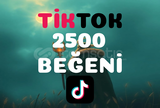 Tiktok 2500 Beğeni (KARIŞIK)