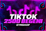 TikTok ⚡2.500⚡Beğeni (Video/Foto)