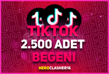 ⭐TİKTOK 2500 GERÇEK BEĞENİ⭐