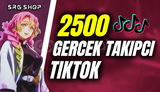 ⭐TIKTOK 2500 GERÇEK TAKİPÇİ [GARANTİLİ]⭐