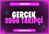 ✨TİKTOK 2500 GERÇEK TAKİPÇİ HIZLI TESLİMAT ✨