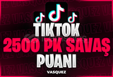 ⭐TİKTOK 2500 PK SAVAŞ PUANI⭐