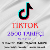 ♥️ TİKTOK 2500 TAKİPÇİ♥️ 1 HAFTA GARANTİLİ ♥️