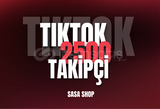 TİKTOK 2500 TAKİPÇİ