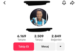 Tiktok 2500 Takipçi Fırsat Hesabı
