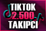 Tiktok | 2500 Takipçi + Garantili