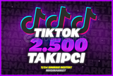 TikTok 2500 Takipçi ✨ Hızlı Teslimat ✨