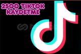 ⚡tiktok | 2500 TÜRK KAYDETME