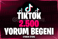 ⭐TİKTOK 2500 YORUM BEĞENİ