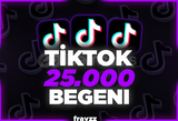 ⭐Tiktok +25.000 Beğeni⭐