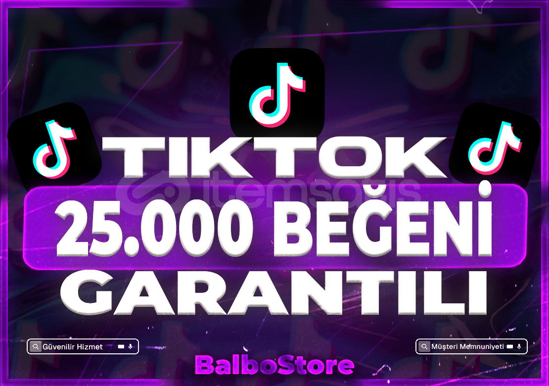 ⭐️TİKTOK 25.000 BEĞENİ+GARANTİ✅⭐️ ⭐️TİKTOK 25.000 BEĞENİ+GARANTİ✅⭐️