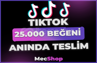 [TIKTOK] ⭐ 25.000 BEĞENİ GARANTİLİ ⭐