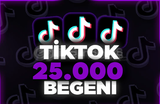 ⭐️Tiktok 25.000 Beğeni⭐️Sorunsuz⭐️