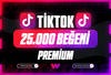 ⚡TİKTOK 25.000 GERÇEK BEĞENİ