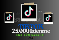 ⭐ Tiktok 25.000 izlenme | 365 Gün Garantili |