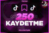 ⭐Tiktok 250 Kaydetme⭐