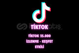 TikTok 25.000 İzlenme - Keşfet Etkili