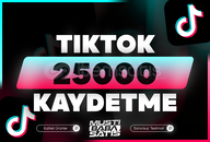 ⭐TikTok 25.000 Kaydetme + Garanti