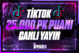 ⭐TİKTOK 25.000 PK SAVAŞ PUANI⭐