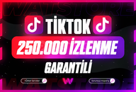 ⚡TİKTOK 250.000 GARANTİLİ İZLENME