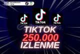 ⭐Tiktok +250.000 İzlenme⭐