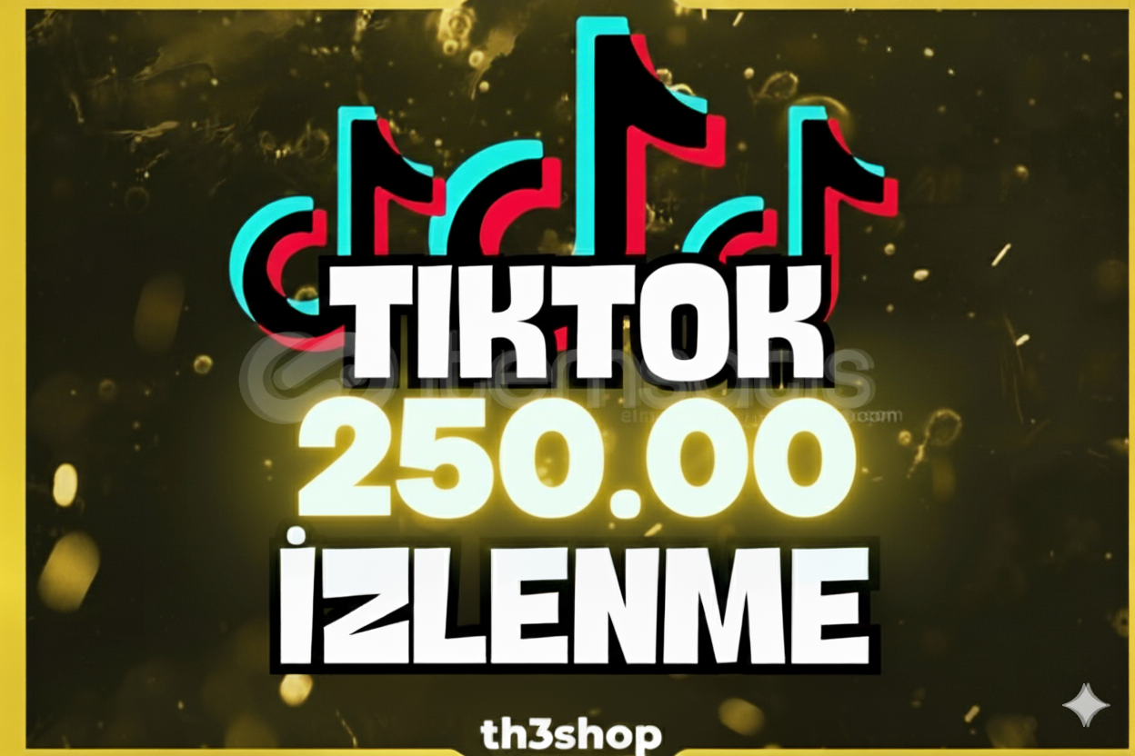 ⭐TİKTOK 250.000 İZLENME - ANINDA TESLİM ⭐ ⭐TİKTOK 250.000 İZLENME - ANINDA TESLİM ⭐